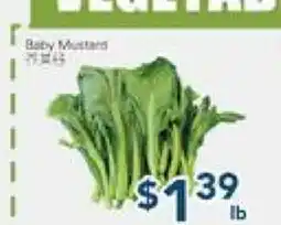 Oceans Fresh Food Market Baby Mustard offer
