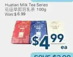 Oceans Fresh Food Market Huatian Milk Tea Series offer