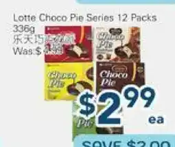 Oceans Fresh Food Market Lotte Choco Pie Series 12 Packs offer