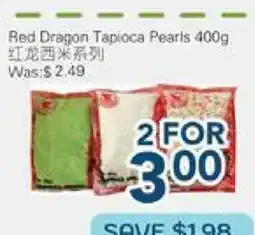 Oceans Fresh Food Market Red dragon Tapioca Pearis offer