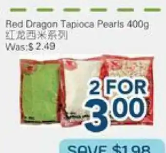 Oceans Fresh Food Market Red dragon Tapioca Pearis offer