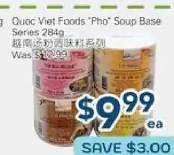 Oceans Fresh Food Market Quoc Viet Foods Pho Soup Base Series offer