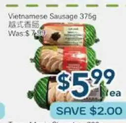 Oceans Fresh Food Market Vietnamese Sausage offer
