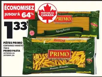 Provigo PÂTES PRIMO, 750 G offer