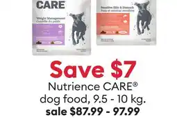 Petsmart Nutrience CARE dog food, 9.5-10 kg offer