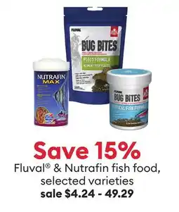 Petsmart Fluval & Nutrafin fish food offer