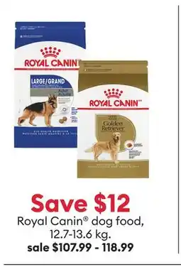 Petsmart Save $12 Royal Canin dog food offer