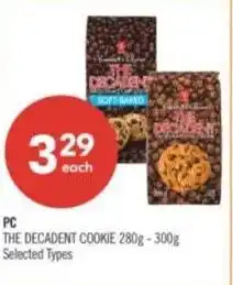 Shoppers Drug Mart PC the decadent cookie offer