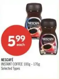 Shoppers Drug Mart Nescafé instant coffee offer