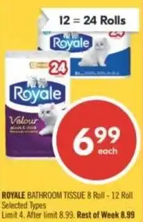 Shoppers Drug Mart Royale bathroom tissue offer