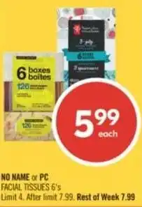 Shoppers Drug Mart No name or PC offer