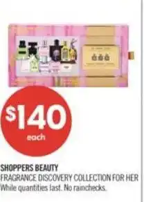 Shoppers Drug Mart Shoppers beauty offer