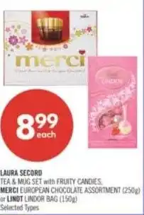 Shoppers Drug Mart Laura secord merci or lindt offer