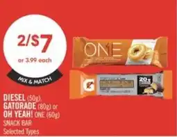 Shoppers Drug Mart Diesel, gatorade or Oh yeah offer