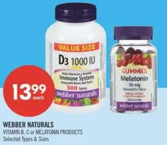 Shoppers Drug Mart Webber naturals offer