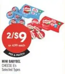 Shoppers Drug Mart Mini babybel cheese offer