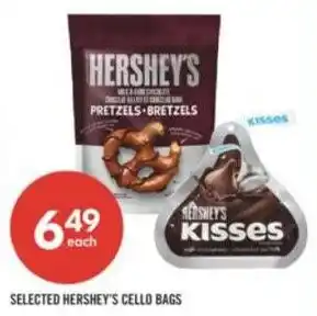 Shoppers Drug Mart Selected hershey's cello bags offer