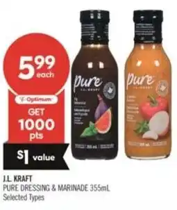 Shoppers Drug Mart J.L. kraft offer