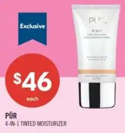 Shoppers Drug Mart Pür 4-in-1 tinted moisturizer offer