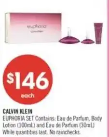 Shoppers Drug Mart Calvin klein offer