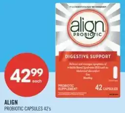 Shoppers Drug Mart Align probiotic capsules offer