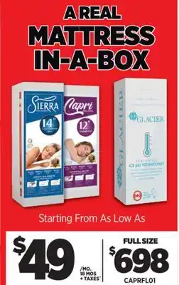 Surplus Furniture A Real Mattress In-A-Box Starting From offer