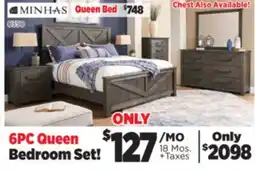 Surplus Furniture Montana 6-Piece Queen Bedroom Set offer