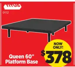 Surplus Furniture Queen 60 Platform Base offer
