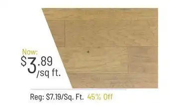 Hardwood Design Centre Hardwood / Engineered Flooring offer