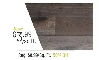 Hardwood Design Centre Hardwood Engineered Flooring offer