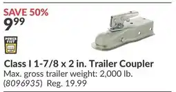Princess Auto Class I 1-7/8 x 2 in. Trailer Coupler offer