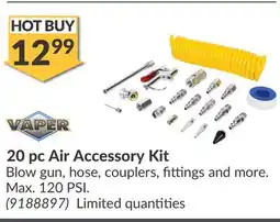 Princess Auto 20 pc Air Accessory Kit offer
