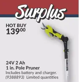 Princess Auto 24V 2 Ah 1 in. Pole Pruner offer
