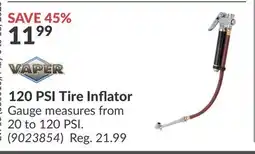 Princess Auto 120 PSI Tire Inflator offer