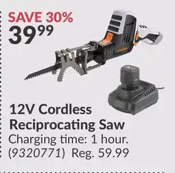 Princess Auto 12V Cordless Reciprocating Saw offer