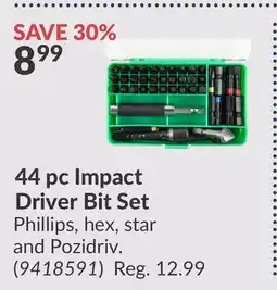 Princess Auto 44 pc Impact Driver Bit Set offer