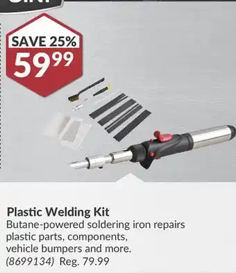 Princess Auto Plastic Welding Kit offer