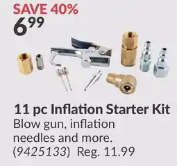Princess Auto 11 pc Inflation Starter Kit offer