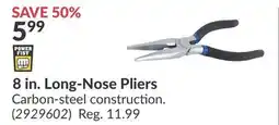 Princess Auto 8 in. Long-Nose Pliers offer