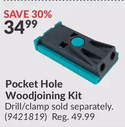 Princess Auto Pocket Hole Woodjoining Kit offer