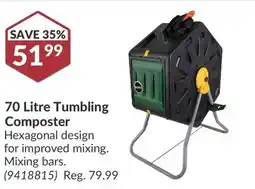 Princess Auto 70 Litre Tumbling Composter offer