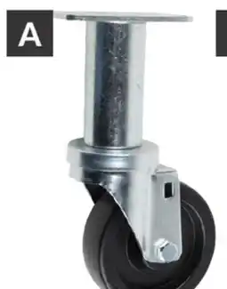 Princess Auto 4 in. Extended Swivel Plate Casters offer