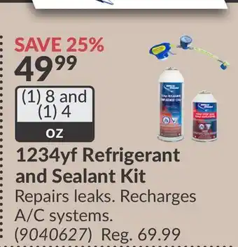 Princess Auto 1234yf Refrigerant and Sealant Kit offer