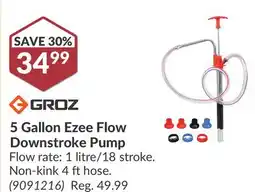Princess Auto 5 Gallon Ezee Flow Downstroke Pump offer