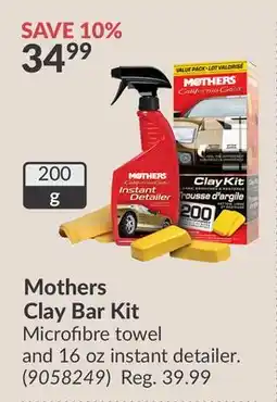 Princess Auto Mothers Clay Bar Kit offer