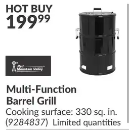 Princess Auto Multi-Function Barrel Grill offer