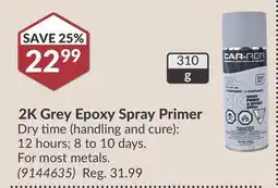 Princess Auto 2K Grey Epoxy Spray Primer offer