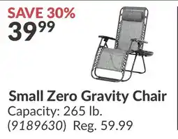 Princess Auto Small Zero Gravity Chair offer