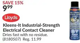 Princess Auto Kleens-It Industrial-Strength Electrical Contact Cleaner offer