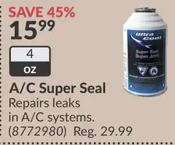 Princess Auto A/C Super Seal offer